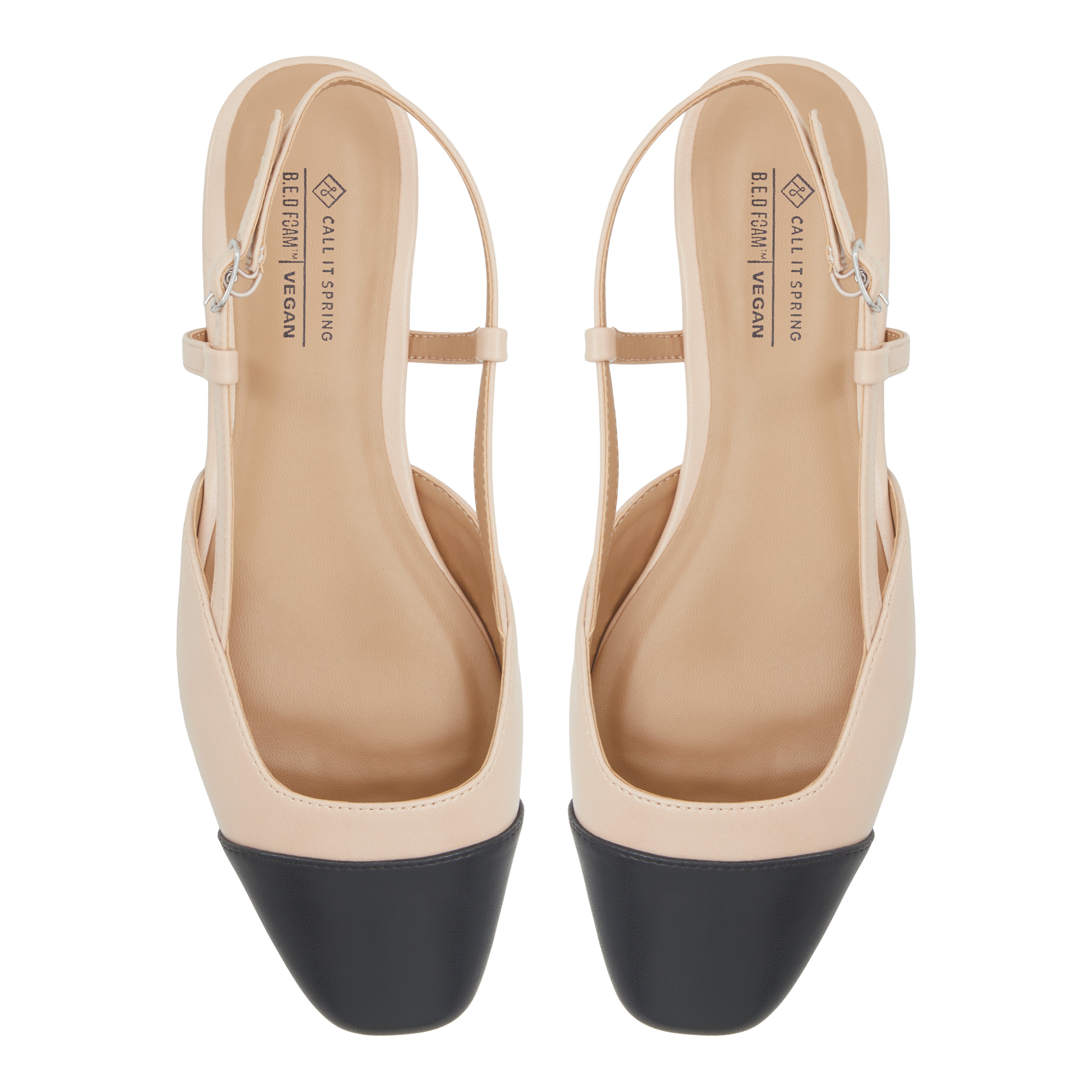 Teena Beige Women's Ballerinas