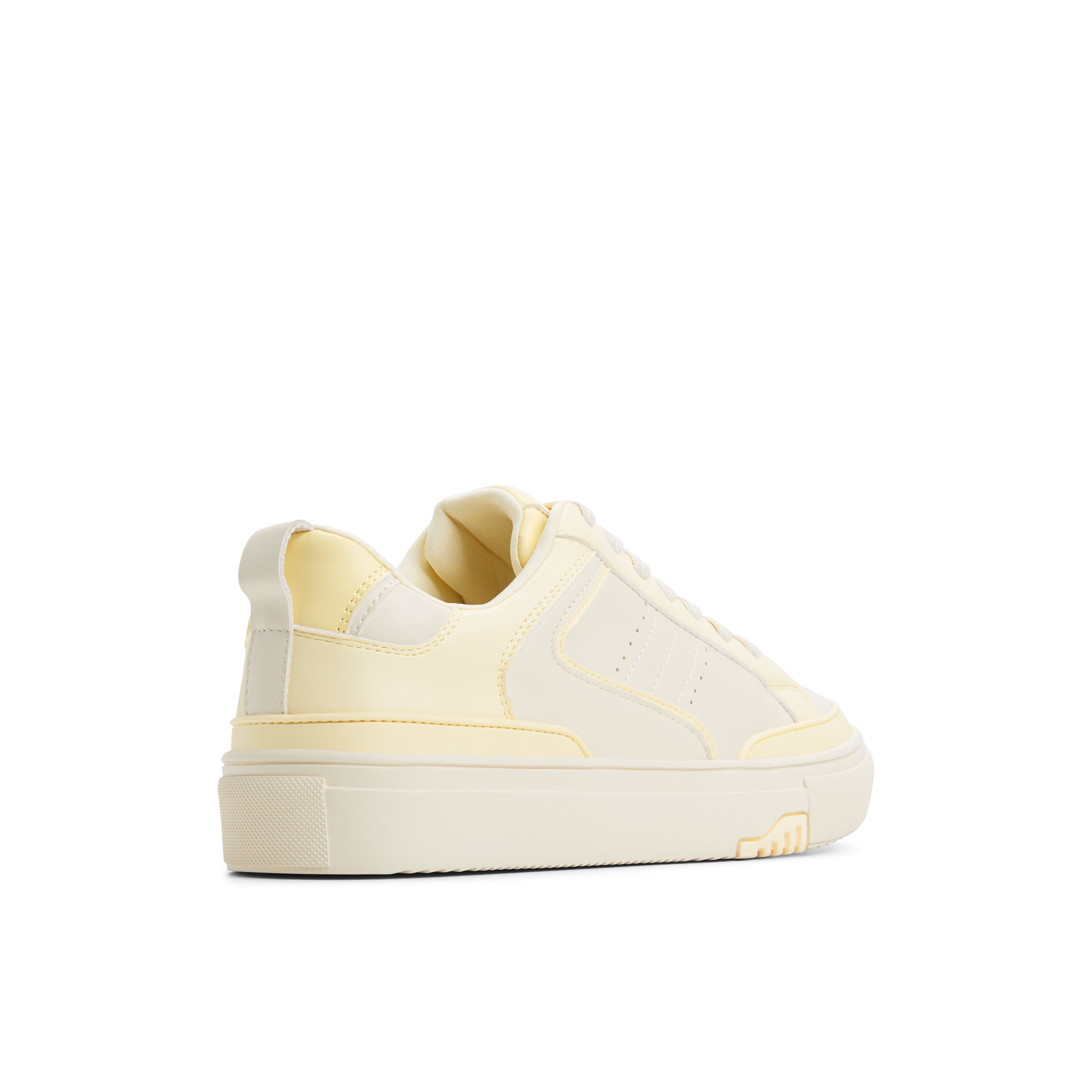 Tempest Light Yellow Women's Platform Sneakers