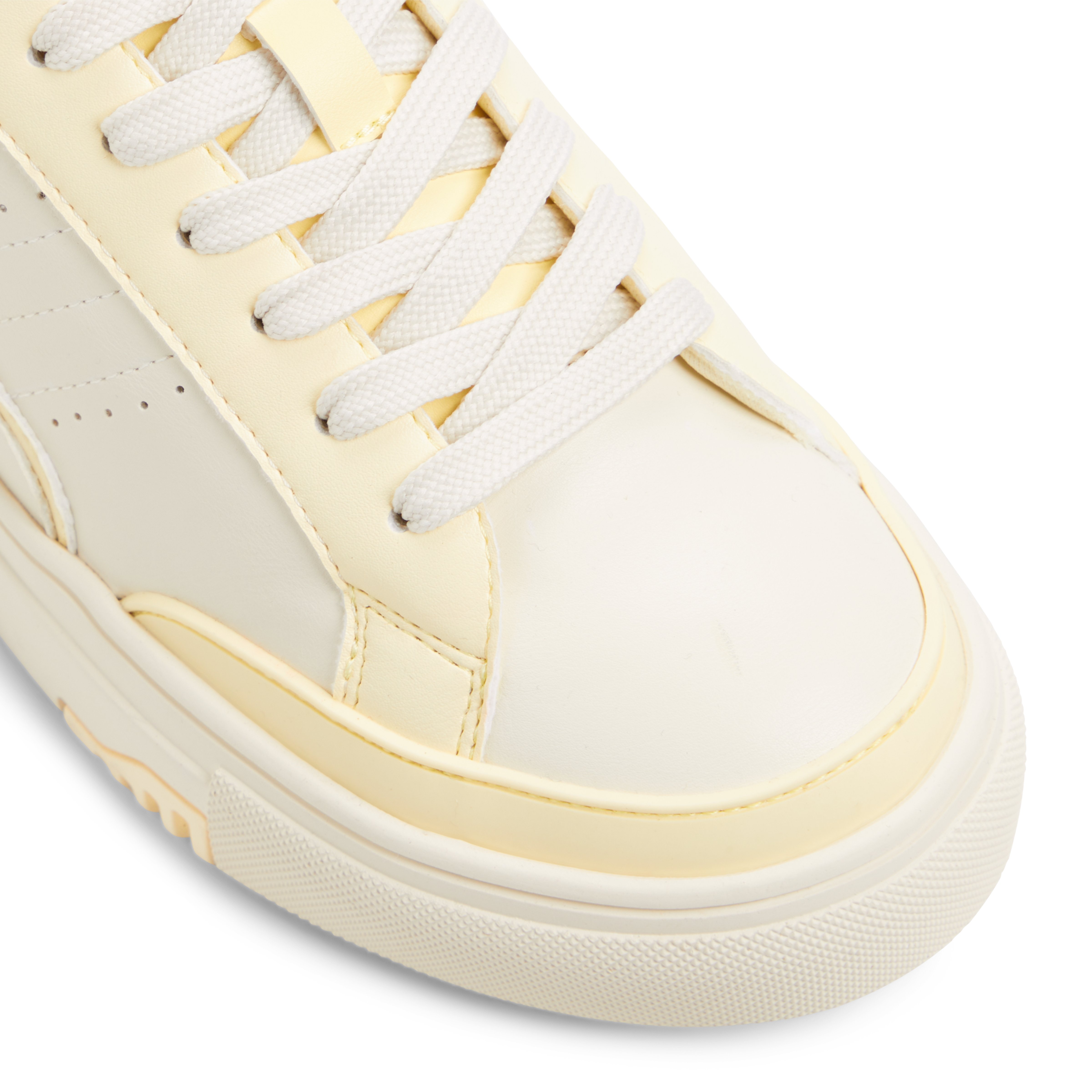 Tempest Light Yellow Women's Platform Sneakers