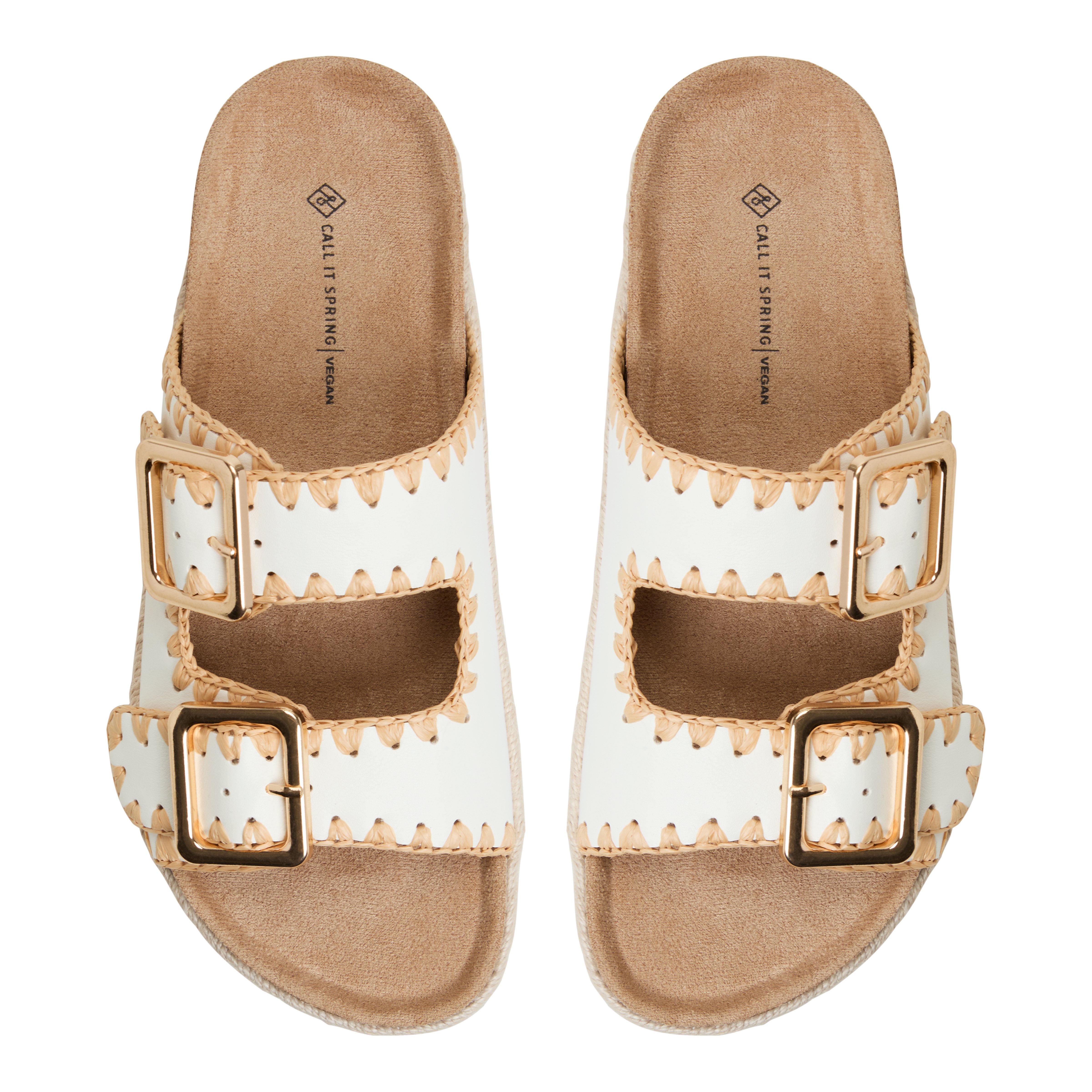 Tropicall White Women's Slides