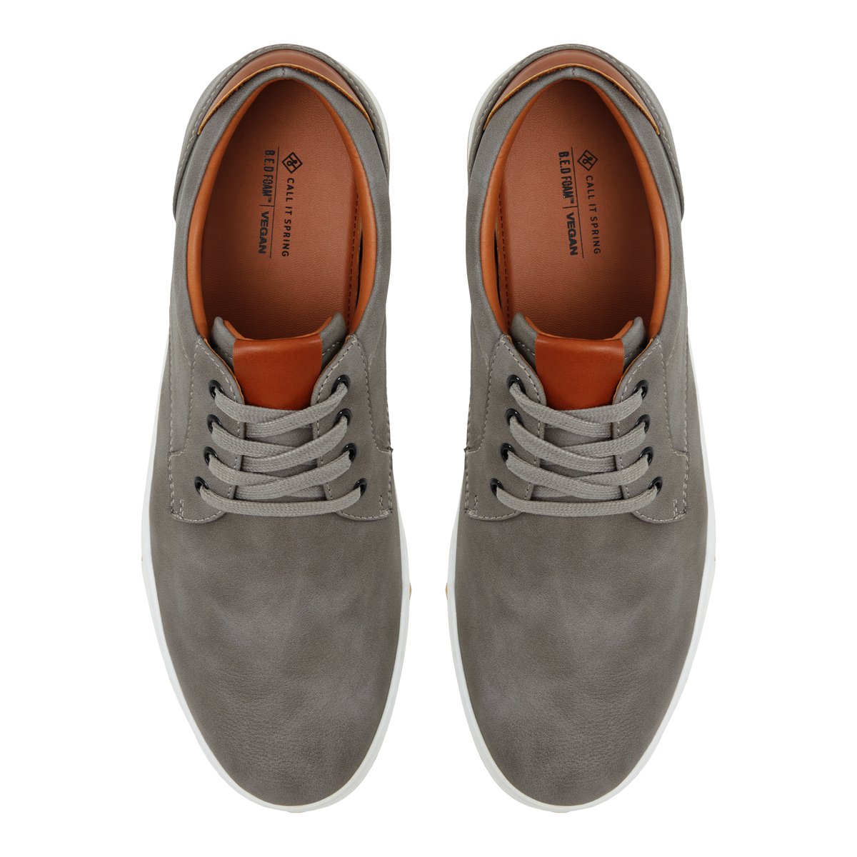 Tureaux Grey Men's Lace-ups | Call It Spring Canada