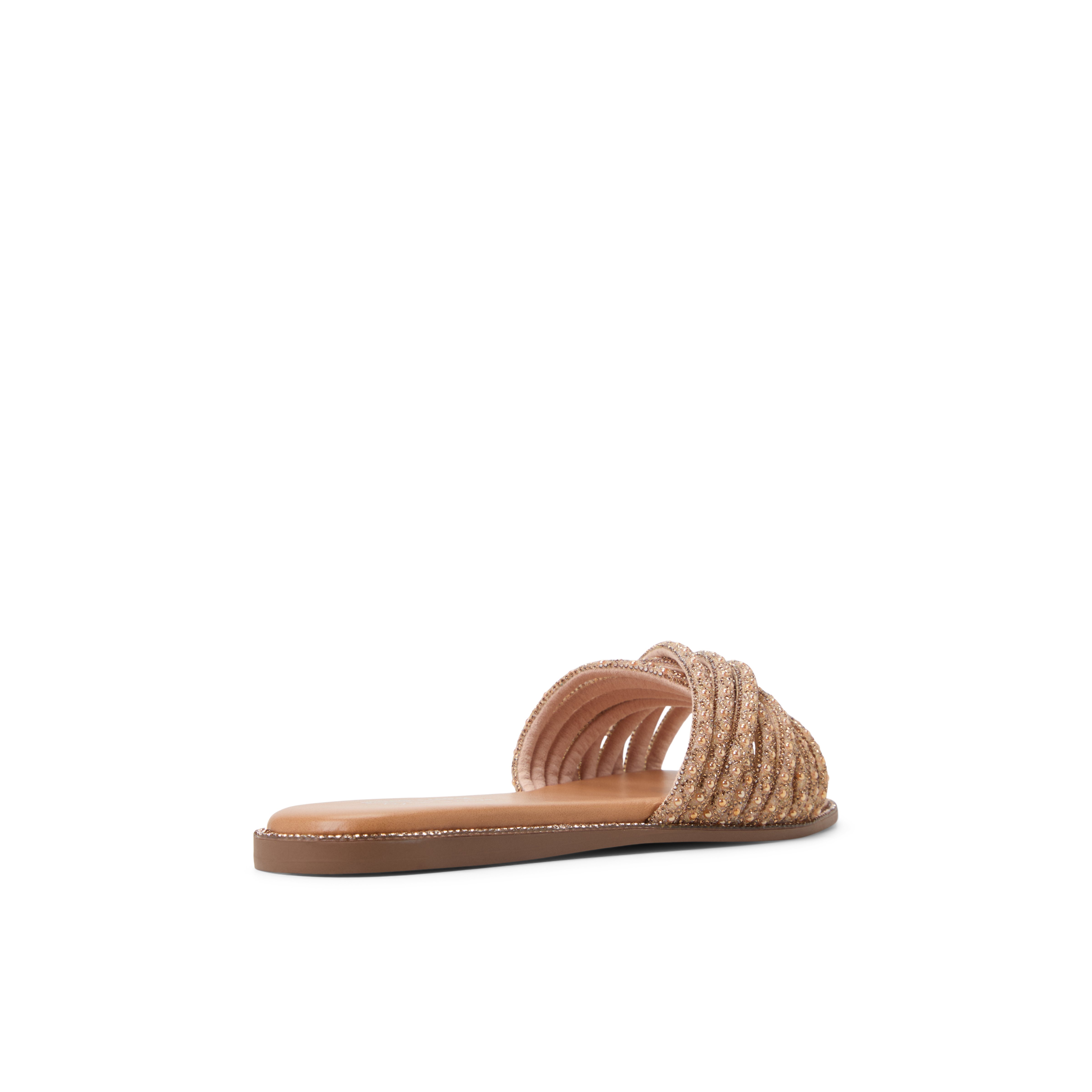 Veronna Rose Gold Women's Flat Sandals