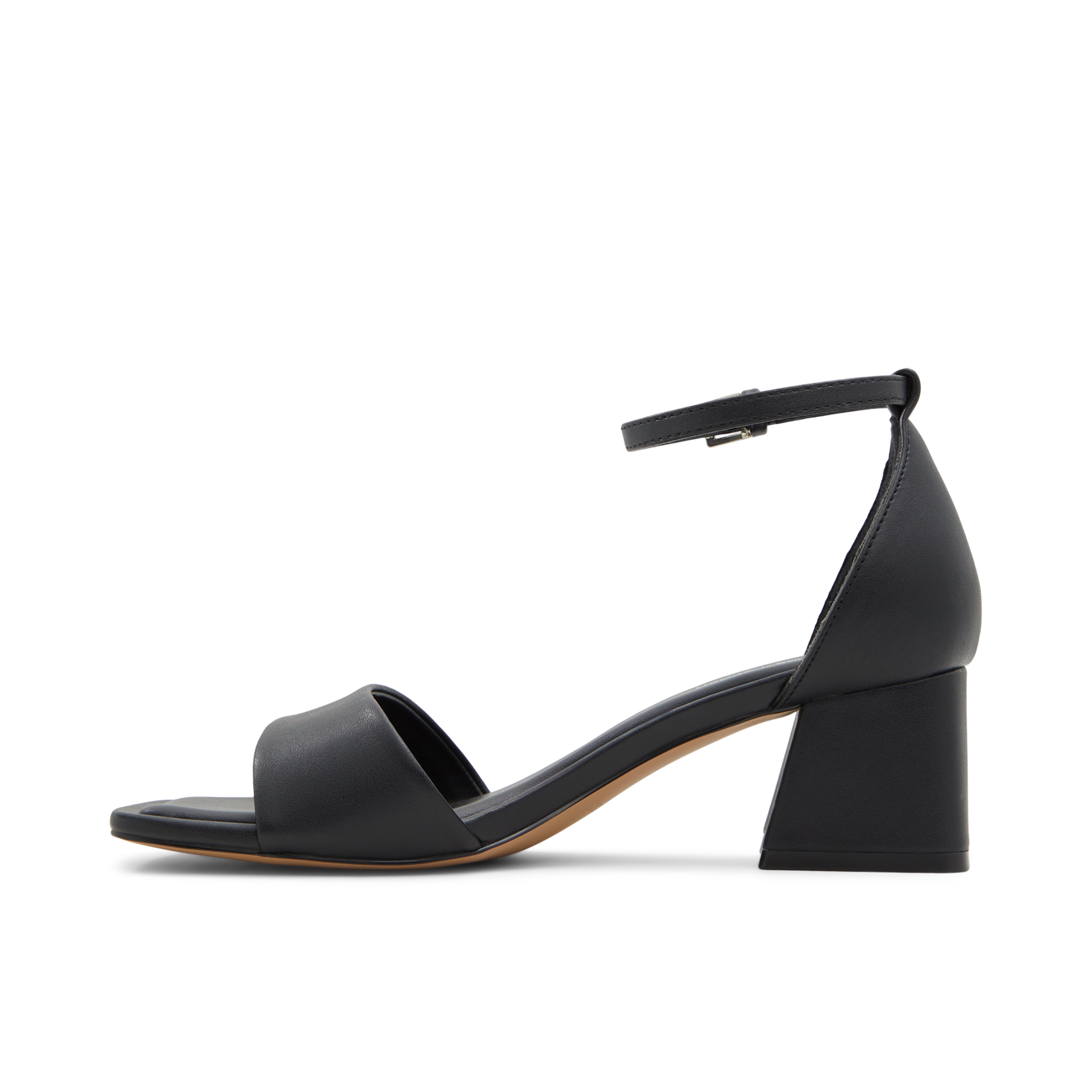 Vickie Open Black Women's Low-mid Heels