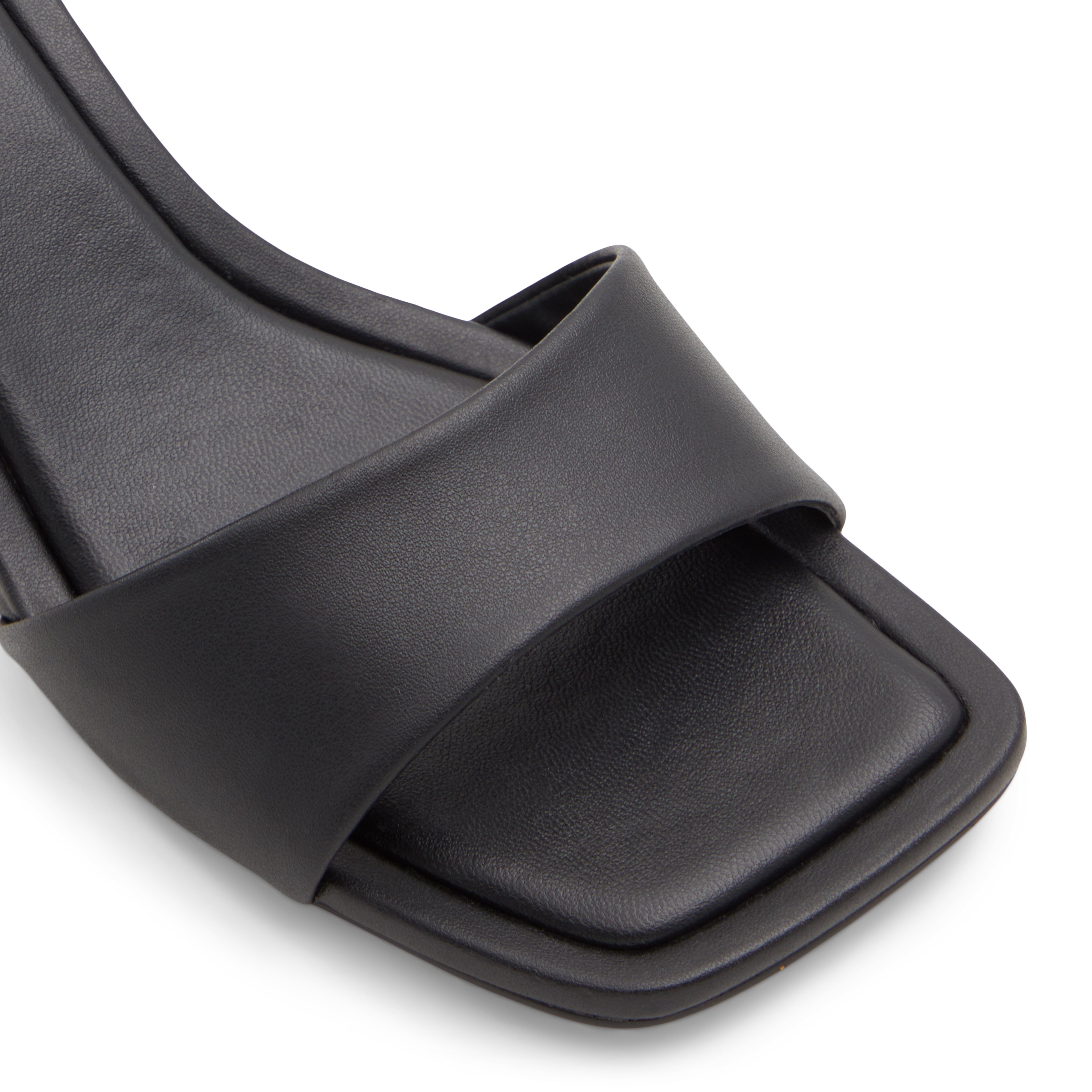 Vickie Open Black Women's Low-mid Heels