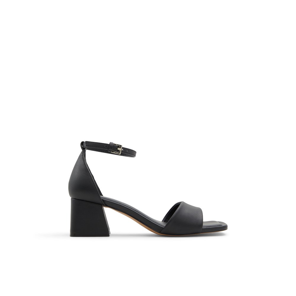 backless block heels