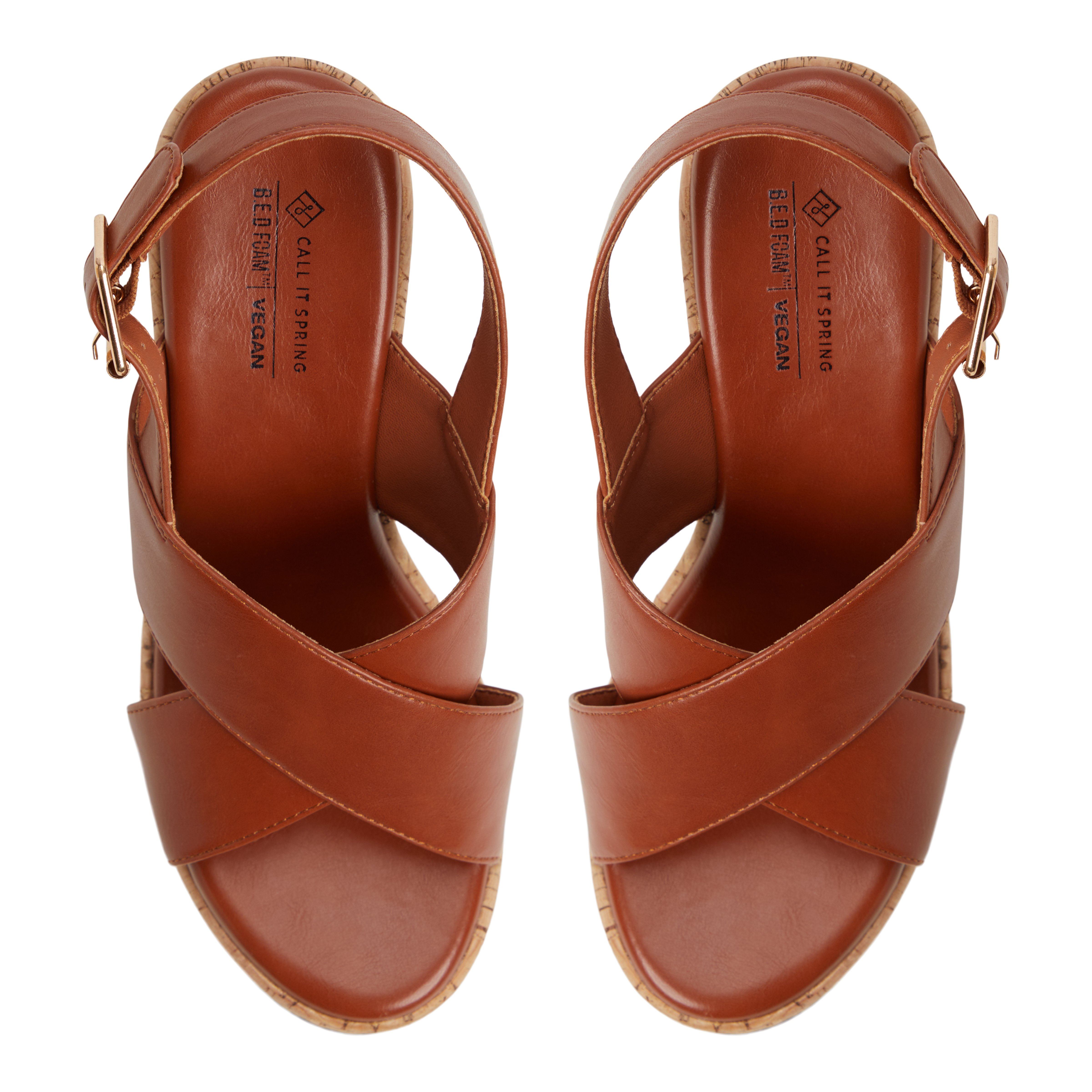 Vidaa Cognac Women's Wedges