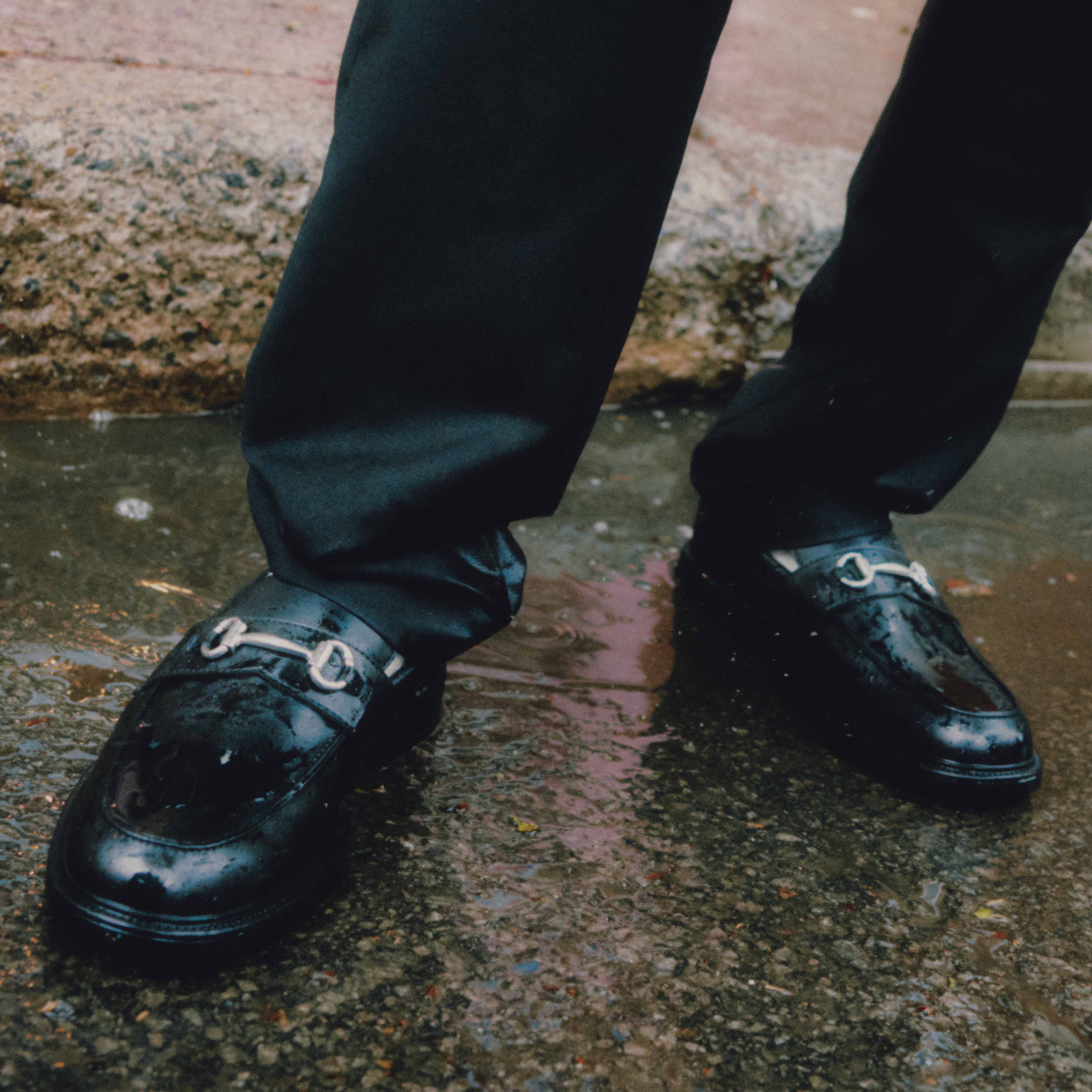 Walker Black Men's Loafers