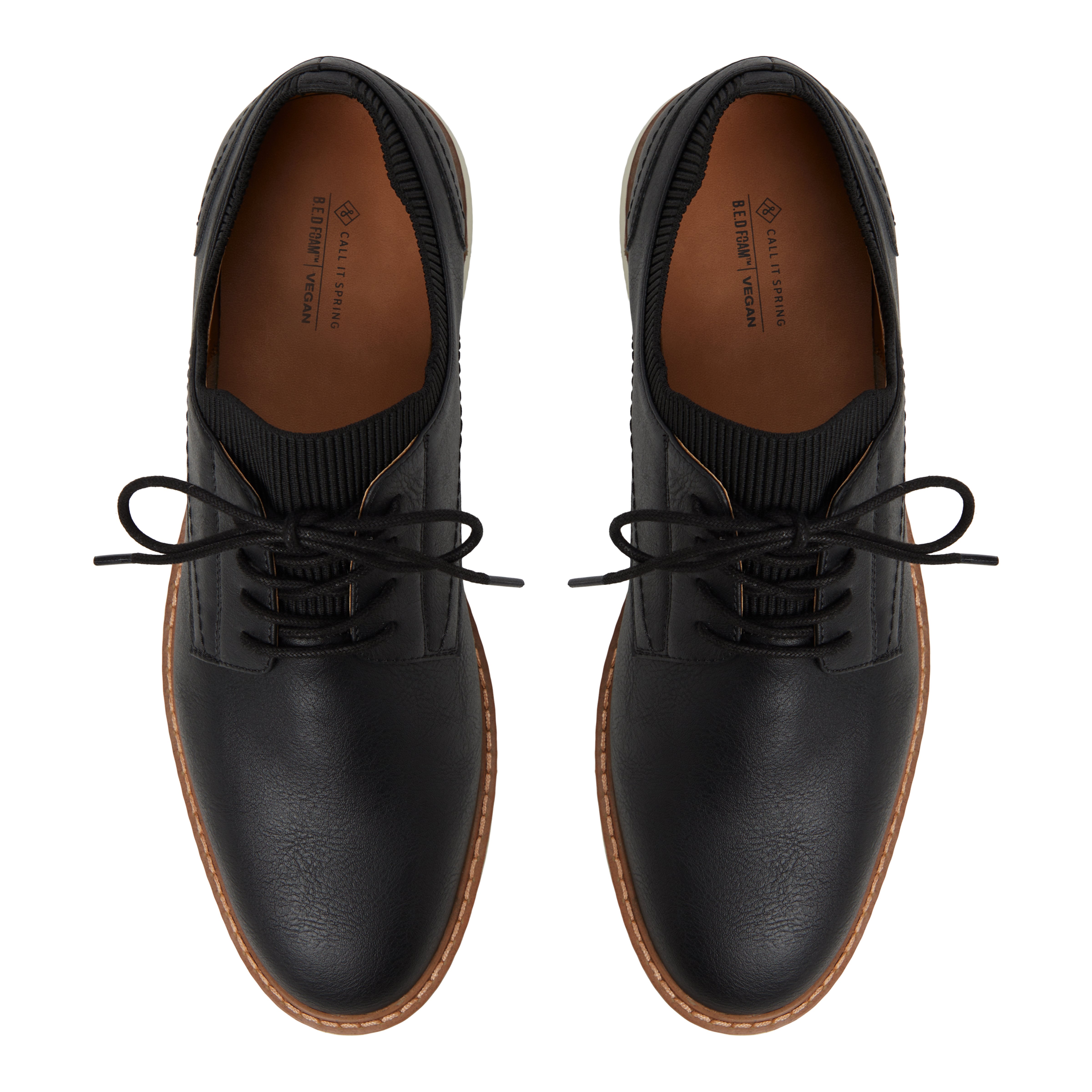 Whitman Black Men's Lace-ups