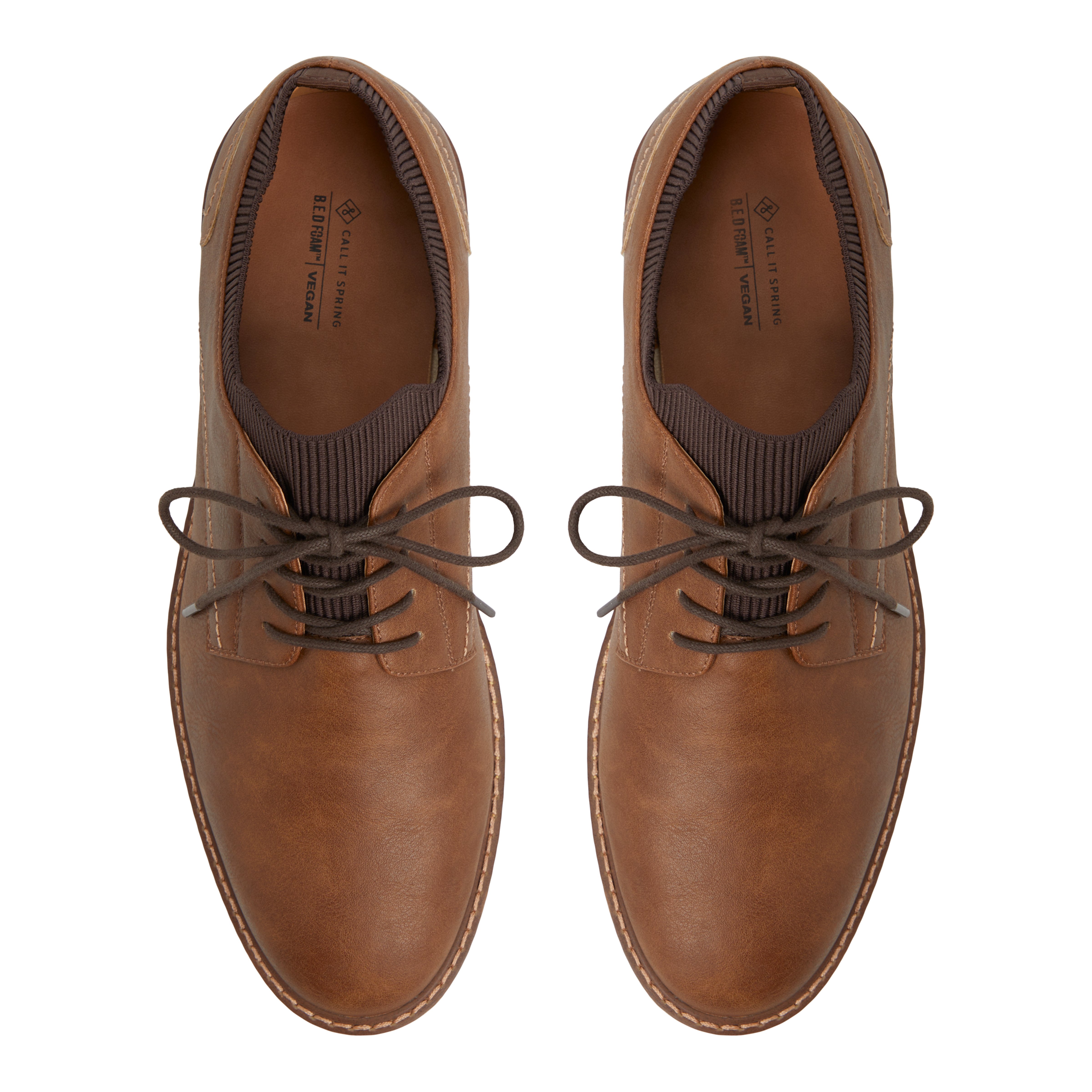 Whitman Cognac Men's Lace-ups