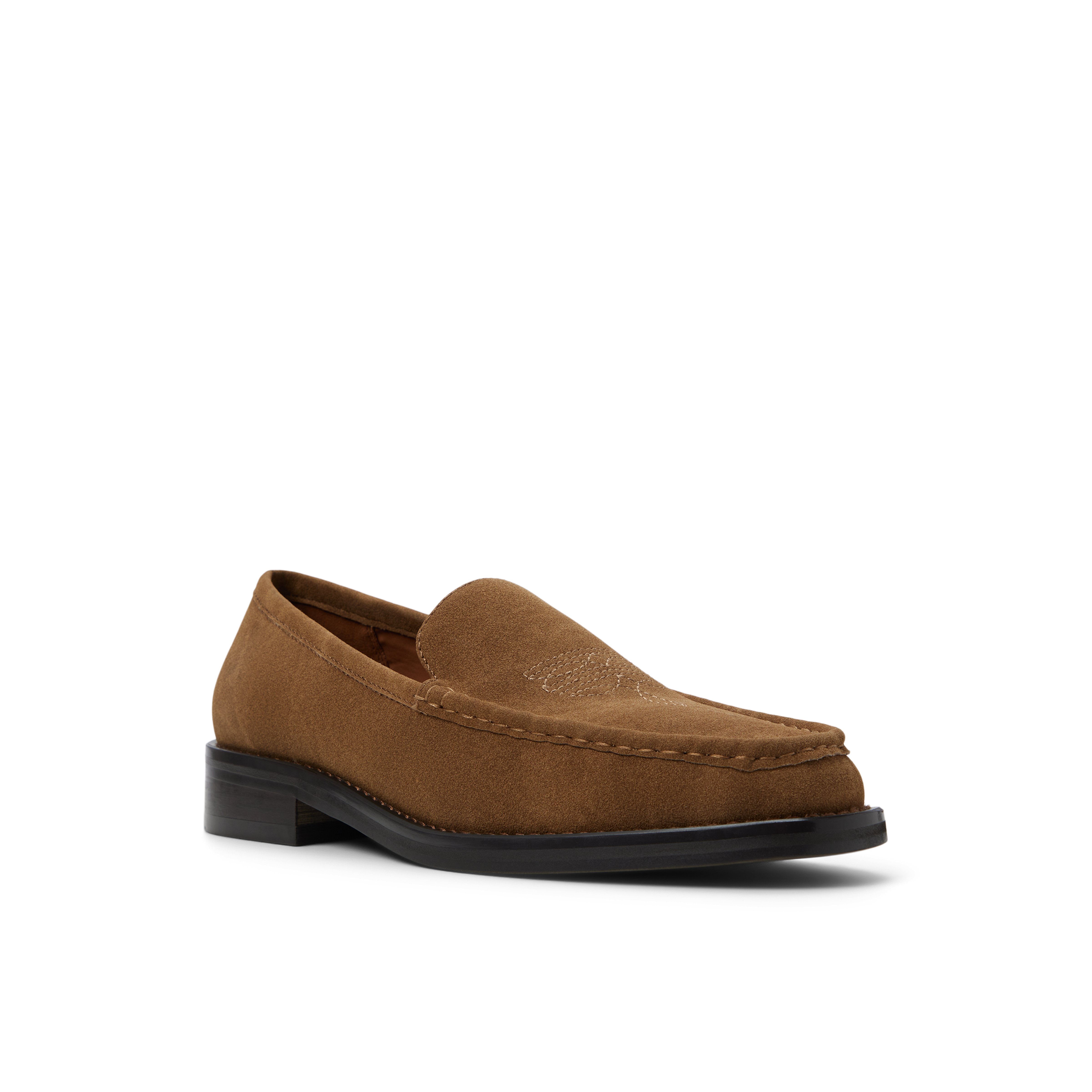 Wilshire Tan Synthetic Suede Men's Dress Shoes