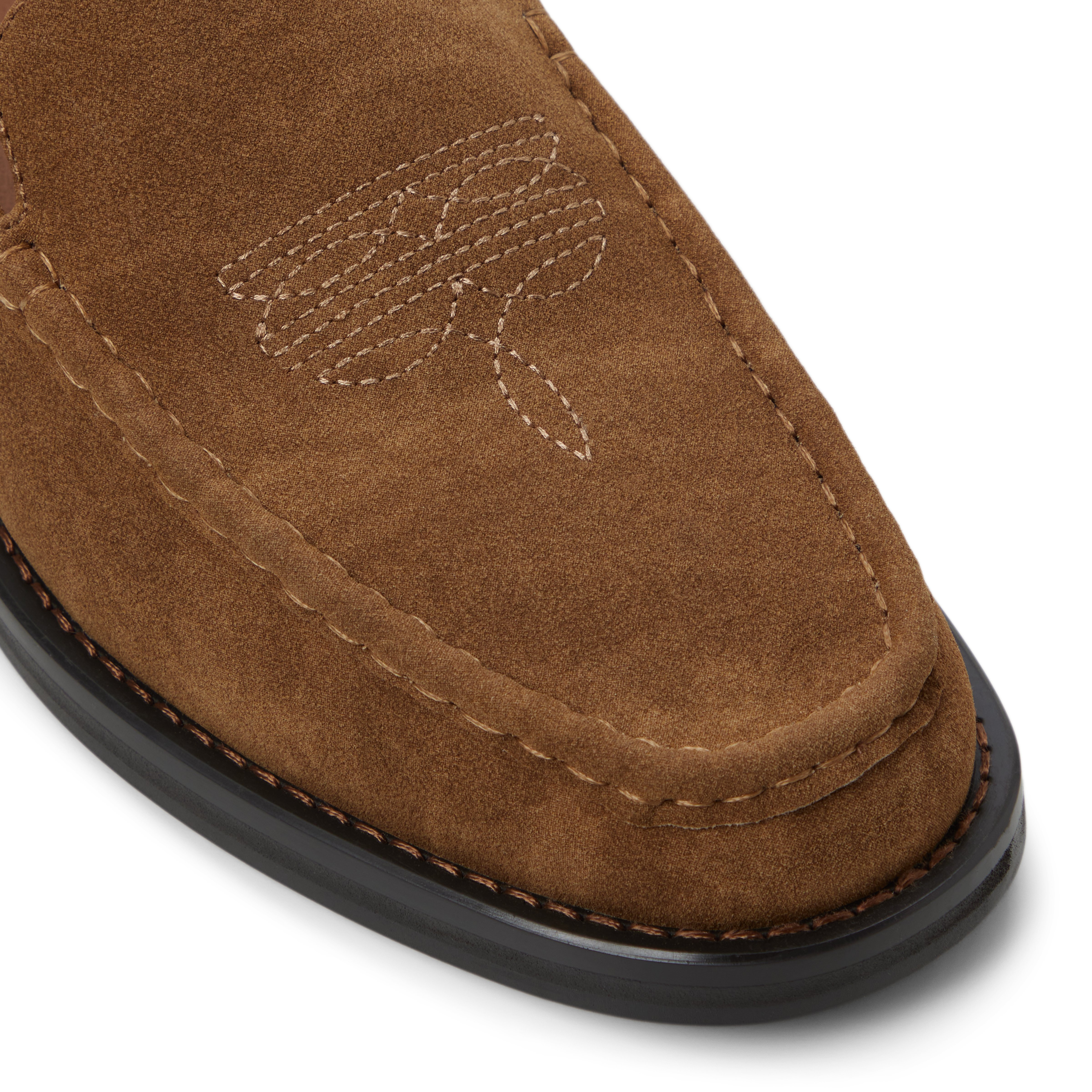 Wilshire Tan Synthetic Suede Men's Dress Shoes