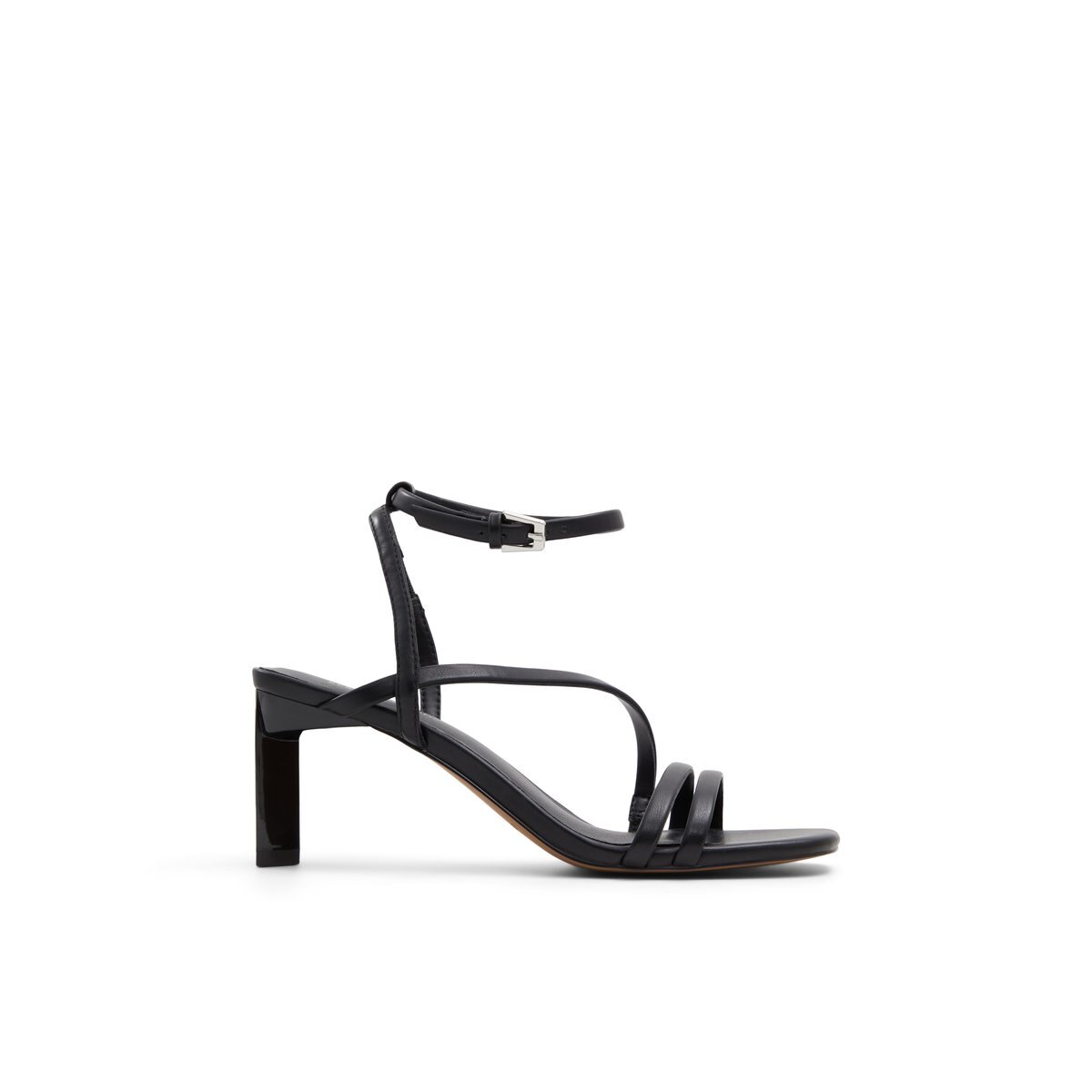 Strappy Slingback Mid Heeled Sandals