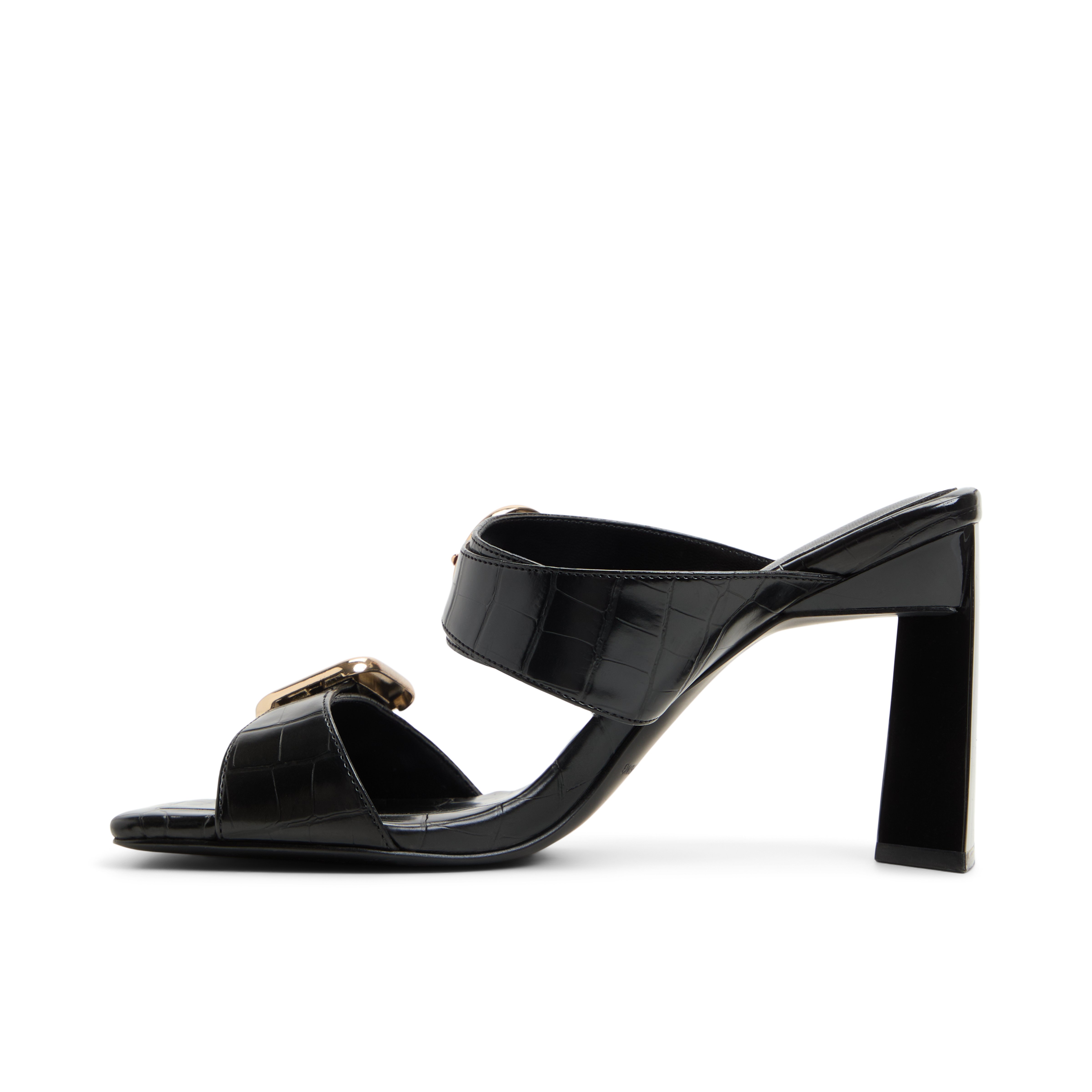 Zoeey Noir Femmes Sandales mules | Boutique Spring Canada